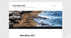 Desktop Screenshot of drnickweiss.net